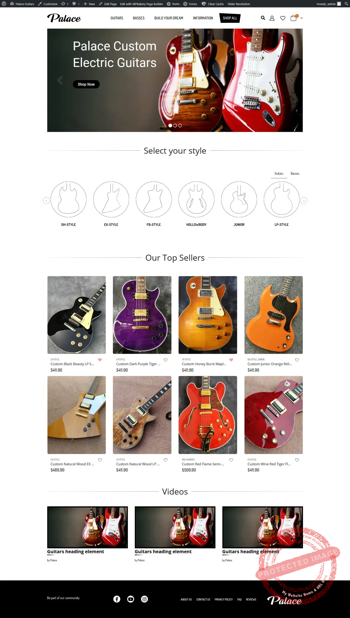 Palace Guitars – Custom Guitars