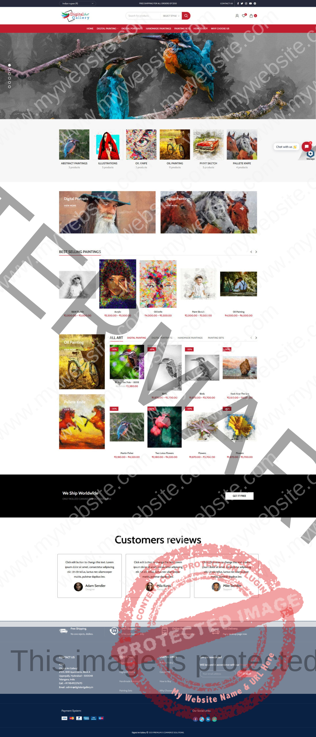 Digital Art Gallery